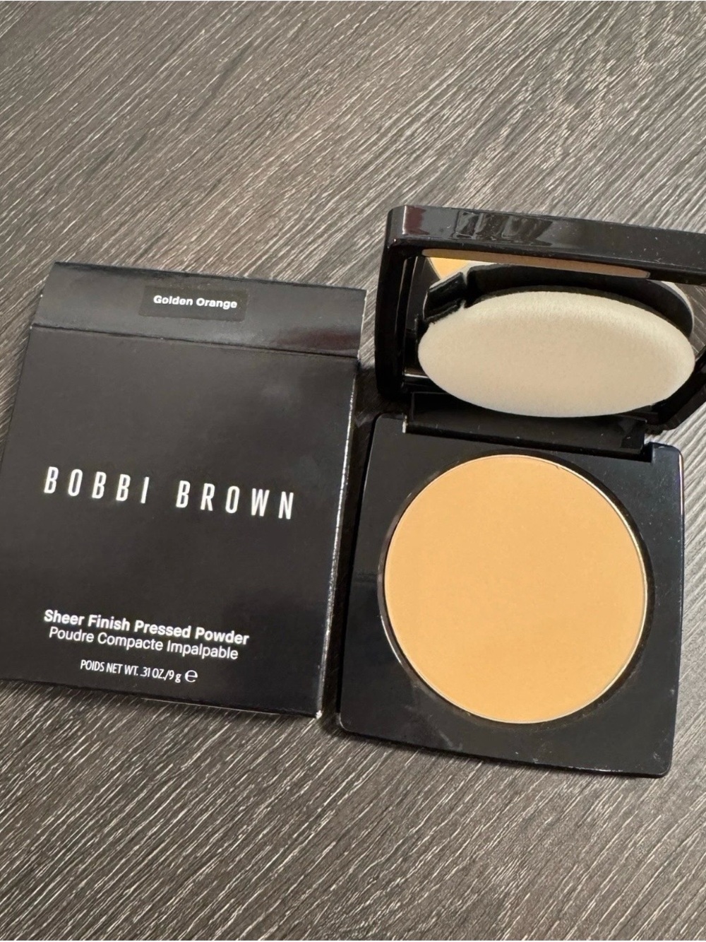 Bobbi Brown Sheer Finish Pressed Powder Golden Orange 9g NIB